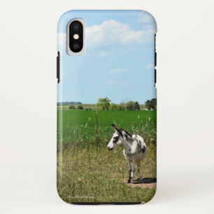 Donkey in a Field Case-Mate iPhone Case