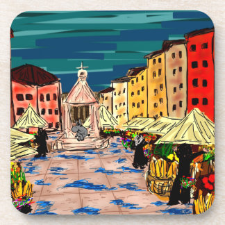 donkey in Verona Italy Coaster
