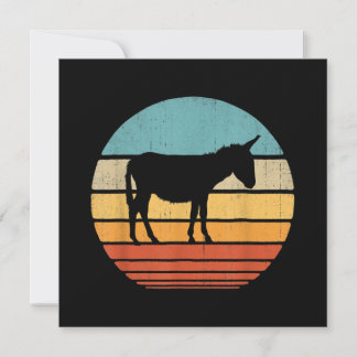 Donkey Lover Gift | Farmhouse Gift Ideas Holiday Card