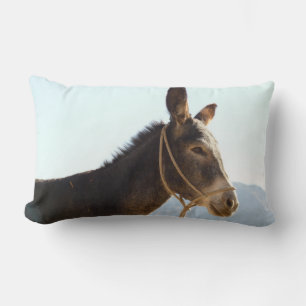 Donkey Mule Farm Animal Country Destiny Lumbar Cushion