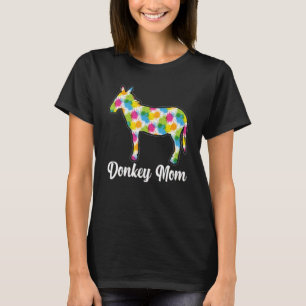 Donkey Mum Zookeeper Animal Mule Farmer T-Shirt