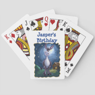 Donkey Party Center Playing Cards