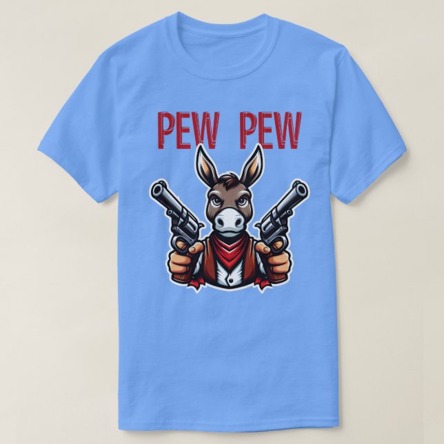 Donkey pew T-Shirt (Design Front)