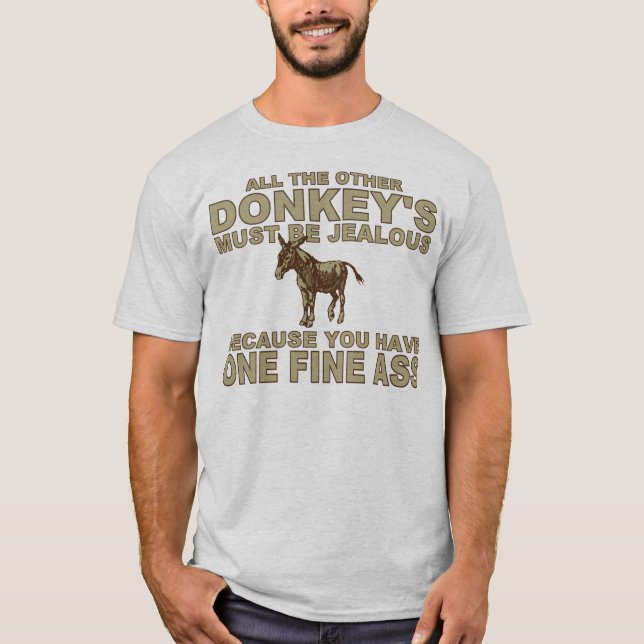 Donkey Pick Up Line T-Shirt (Front)