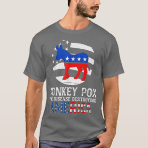 Donkey Po Disease Destroying America Funny T-Shirt