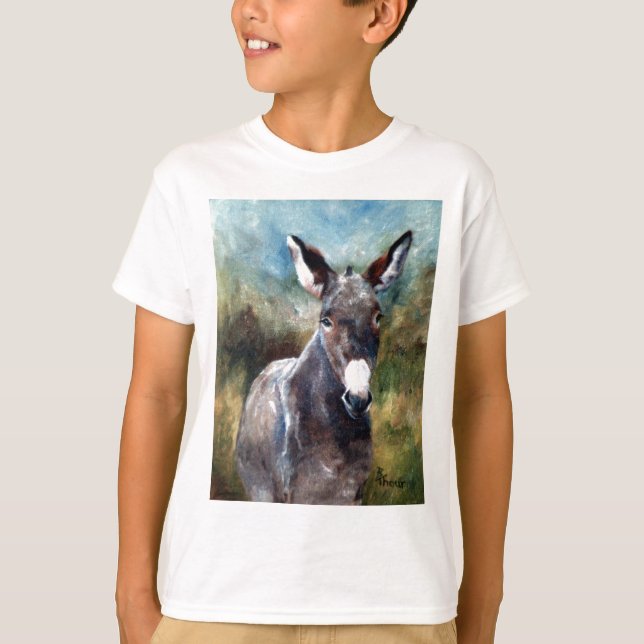 Donkey Portrait T-Shirt (Front)