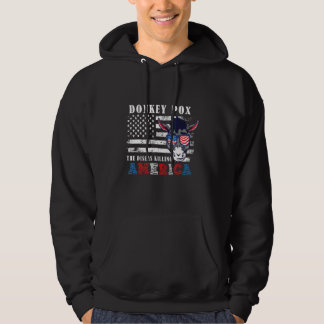 Donkey Pox Vintage The Disease Killing America Ame Hoodie