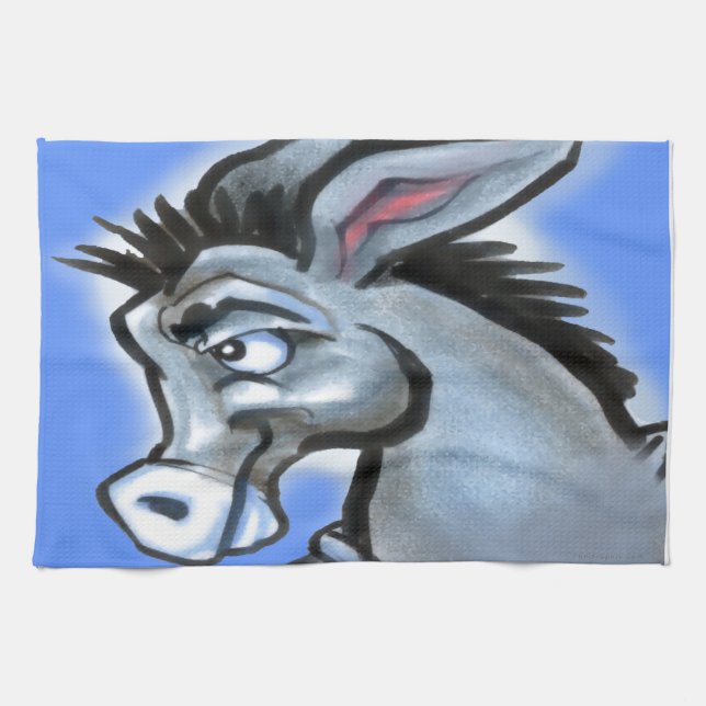 Donkey Tea Towel (Horizontal)