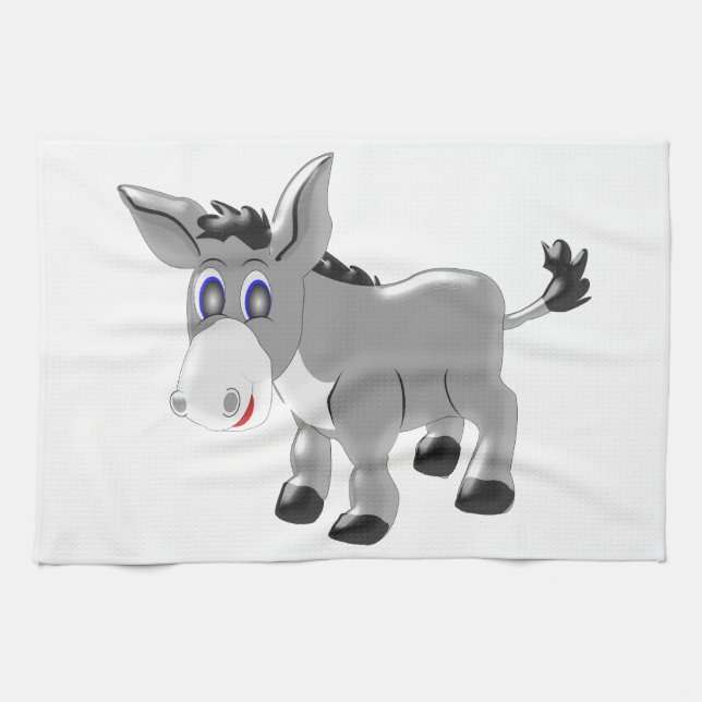 Donkey Tea Towel (Horizontal)