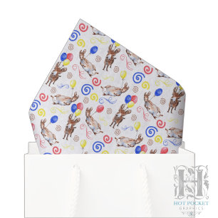 Donkey Tissue Paper