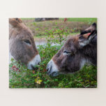 Donkeys, kids, 56 pieces, jigsaw puzzle<br><div class="desc">Sweet donkeys,  photo taken in the United Kingdom.</div>