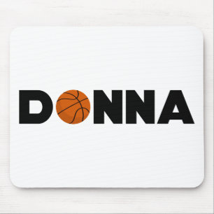 Donna Basketball Mouse Pad
