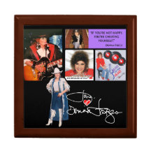 Donna Fargo Wooden Keepsake Box