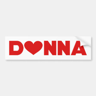 Donna Love Bumper Sticker