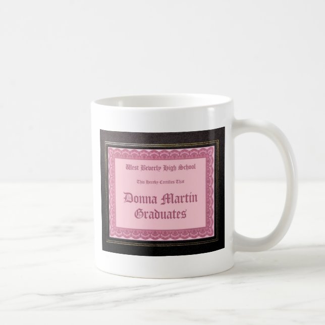 Donna Martin Graduates mug (Right)