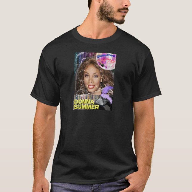 Donna Summer_002_Back Printed T-Shirt (Front)