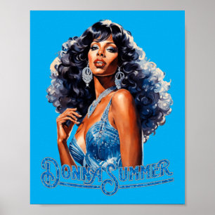 Donna Summer Disco Diva Poster