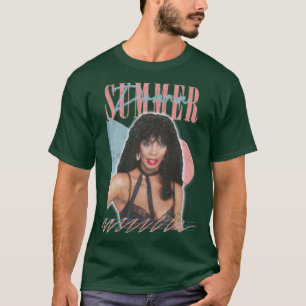 Donna Summer Retro Style Fan Art Design T-Shirt