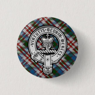 Donnachaidh (Robertson) Dress tartan Crest Badge