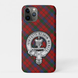Donnachaidh (Robertson) Red tartan Crest Case-Mate iPhone Case