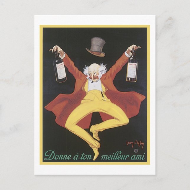 Donne a tonne meilleur ami postcard (Front)