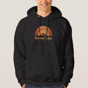 Donner Lake California Outdoors Vintage Hoodie