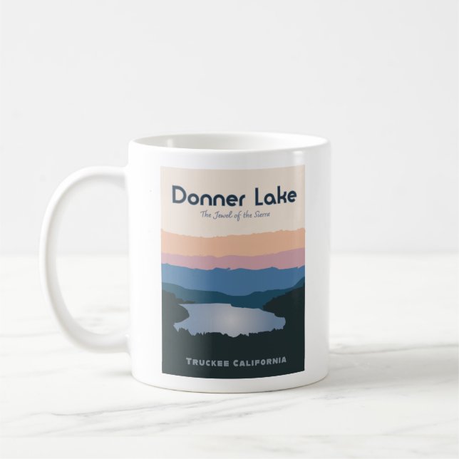 Donner Lake mug (Left)