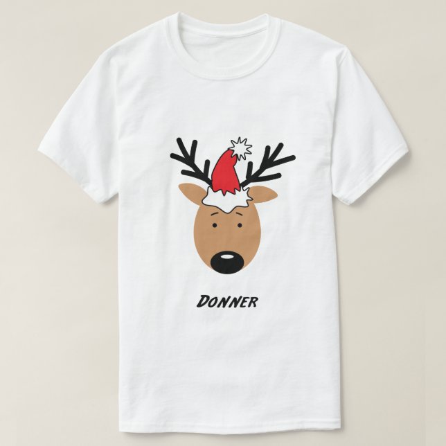 Donner Reindeer T-Shirt (Design Front)