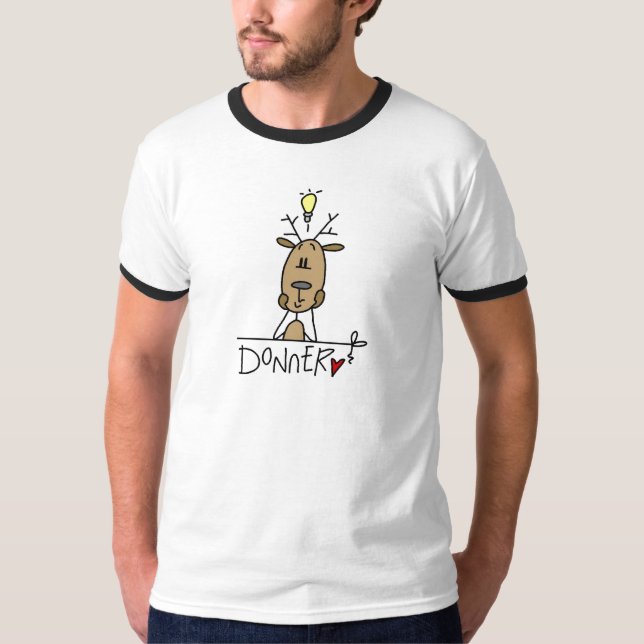 Donner Reindeer T-shirts and Gifts (Front)