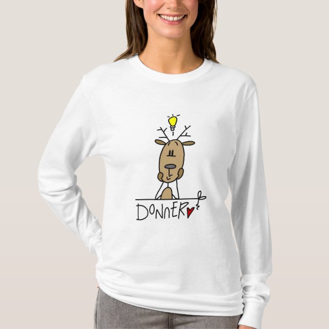 Donner Reindeer T-shirts and Gifts (Front)