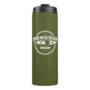 Donner und Blitzen River Oregon Kayaking Thermal Tumbler