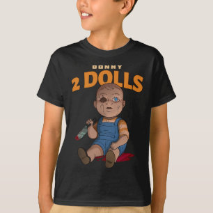 Donny 2 Dolls Anti-trump Cruel Doll (halloween)  T-Shirt