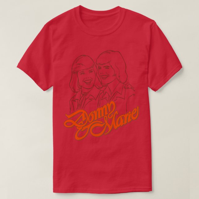 Donny and Marie T-Shirt (Design Front)