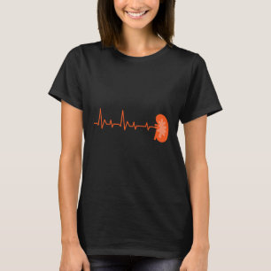 Donor - Ekg Heartbeat Organ Kidney Disease Awarene T-Shirt
