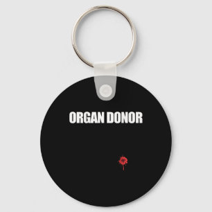 Donor Fun Bloody Wound Kidney Meme On Back 1  Key Ring
