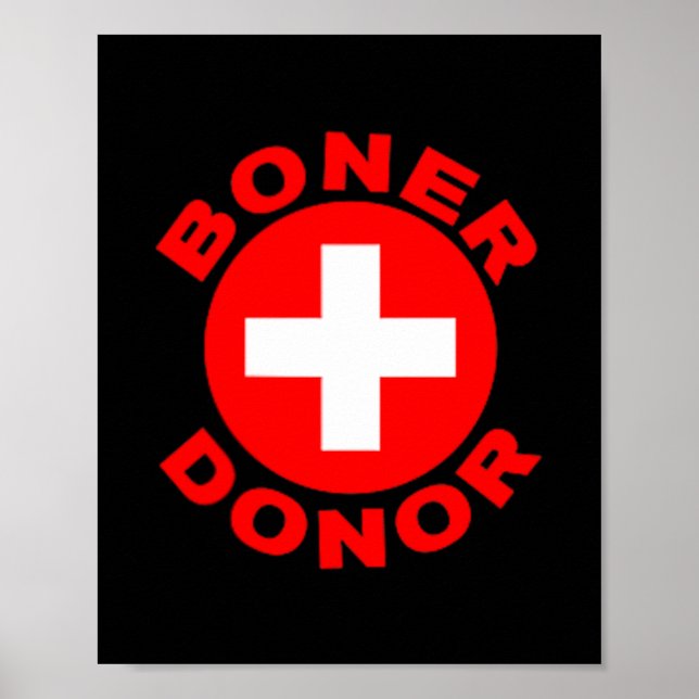 Donor Funny Halloween Costume Poster (Front)