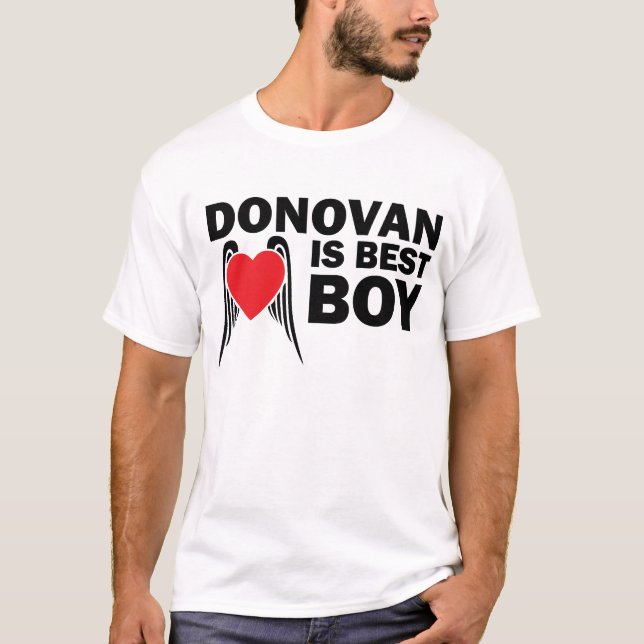 Donovan is Best Boy T-Shirt (Front)