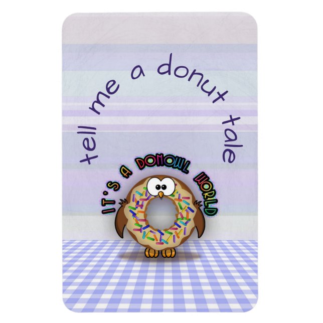 donowl sprinkles - magnet (Vertical)
