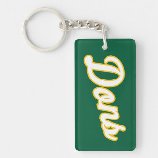 Dons Script Logo Key Ring