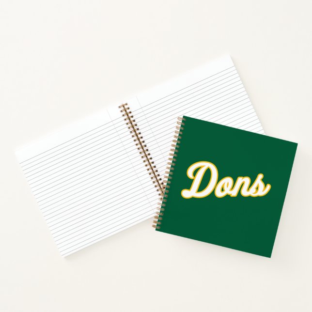 Dons Script Logo Notebook (Inside)