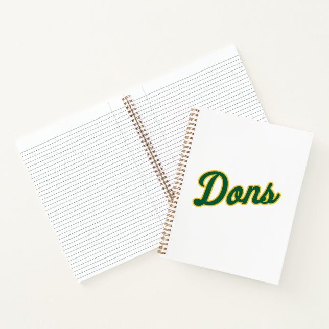 Dons Script Logo Notebook (Inside)