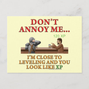 Don't Annoy Me Postcard