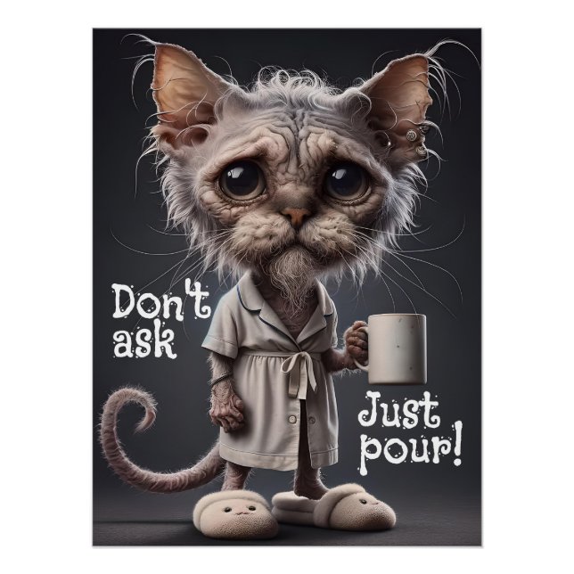 Don't Ask, Just Pour! Poster (Front)