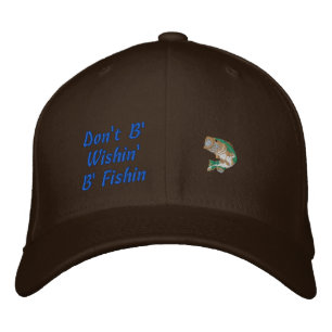 "Don't B' Wishin B' Fishin" basic Flexfit Cap