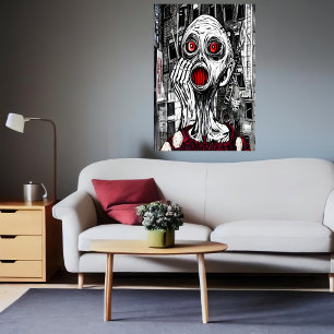 Don't be afraid    AI Art Poster