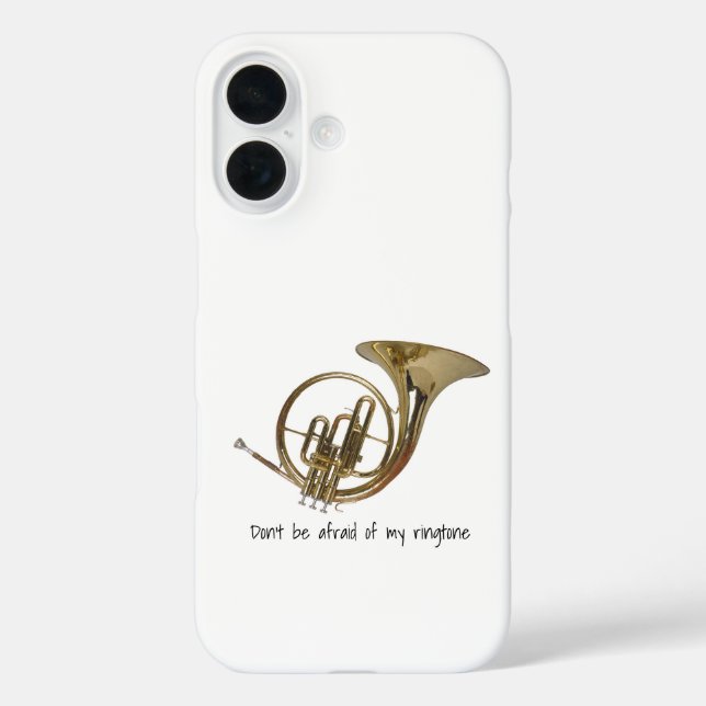 Don't be afraid of my ringtone Case-Mate iPhone case (Back)