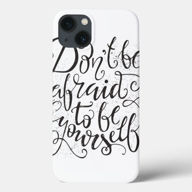 Don'T Be Afraid To Be Yourself Case-Mate iPhone Case (Back)