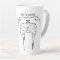 Don't be an Oosik Latte Mug