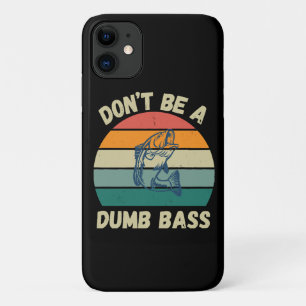 Dont Be Dumb Bass Case-Mate iPhone Case