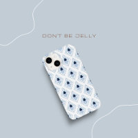 Don't Be Jelly Blue Jellyfish Damask